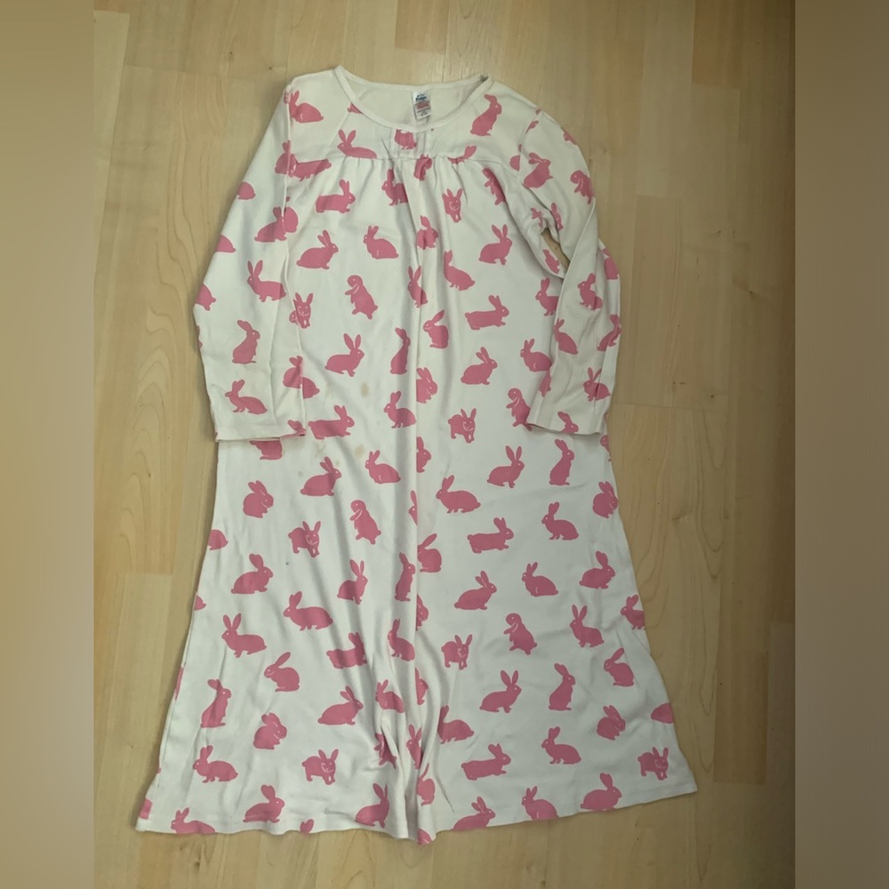 Mini Boden Bunny Night Gown 9-10